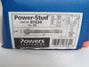 Powers Fasteners 07434 Power Stud 5/8" x 6" 25 Pack *Damaged Box* NEW