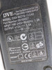 DVE 00100027 Adapter Output 12V 3.5A Input 100-240V 50/60HZ 1.2A USED