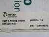 Valmet A413135 AOU 4 Model 14 Analog Input Module ! NEW !