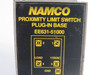 Namco EE631-51000 Proximity Limit Switch 115V C/W Unknown Operating Head USED