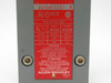 Allen-Bradley 802XR-L1F7 Limit Switch 5A 600V C/W 40182-004-55 Head USED
