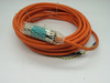 Siemens 6FX5002-5CA01-1BA0 10 Meter Cable Orange USED