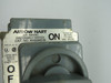 Arrow Hart AH30MS1B Disconnect Switch 30A 600VAC *MISSING MOUNT* USED