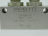 Festo 152611 GR-M5x2-B One-Way Flow Control Valve M5 Connection 0.5-10bar USED