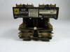 Square D 8965-R010-V02 Series B AC Reversing Hoist Contactor 3P 120V 60Hz USED