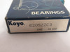 Koyo 6205ZZC3 Deep Groove Ball Bearing 52mmOD 25mmID 15mmW *DMG Box* NEW