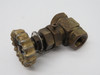 Fujikin Needle Valve 1/4" Pipe Thread USED