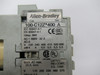 Allen-Bradley 100-C12ZD400 Contactor 690V 32A Coil 110VDC Series A USED