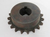 Martin 40BS19-1 Roller Chain Sprocket 1"ID 19T 40 Chain 1/2" Pitch USED