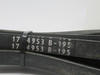 MBL B195 Classic V-Belt 198"L 21/32"W 7/16"Thick 17x4953 NOP