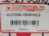 AMI UCP206-19NPMZ2 Pillow Block Bearing 1-3/16" ID 2-Bolt SHELF WEAR NEW