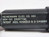 Heinemann Electric Co. KD1-1 Re-Cirk-It Circuit Breaker 1A 50VDC 250VAC USED