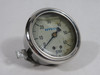 Hypro WGG60C Liquid-Filled Gauge 60psi 2-1/2" D 1/4" NPT MISSING SCREWS USED