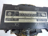 Hammond HJ9J Type H 2AH Transformer 250VA Pri.600V Sec.120V 60Hz USED