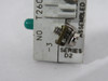 Cutler-Hammer 10250T2 Series D2 Push Button Contact Block 2NO 10A 690V USED