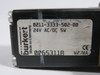 Burkert 00653118 0211-3333-502-00 Solenoid Valve 24VAC/DC 5W USED