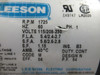 Leeson 1/4HP 1725RPM 115/208-230V S56 TEFC 1Ph 5.4/2.4-2.7A 60Hz NOP
