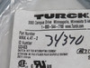 Turck WKK4.4T-2 Single-Ended Cordset 4-Wire 2m NWB