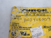 Turck WK4T-6 Single-Ended Cordset 3-Wire 6m Length DAMAGED BAG NWB