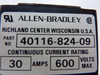 Allen-Bradley 40116-824-09 Fuse Block 30A 600V 3P USED