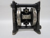 Graco D31211 Pneumatic Double Diaphragm Pump 3/8" Inlet/Outlet Plastic USED
