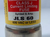 Littelfuse JLS-60 Current Limiting Fuse 60A 600V USED