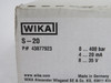 Wika S-20 Superior Pressure Transmitter 0-400 bar 4-20mA 8-35V NEW
