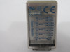 Telemecanique RXN41G12BD General Relay 24VDC 6A@250VAC 125VDC 14-Blade USED