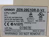 Omron ZEN-20C1DR-D-V2 CPU Module 12-24VDC 5A 250VAC 8A USED