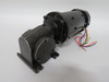 Leeson AC Gearmotor 10:1 43lbs-in .16HP 170/142RPM 115/230V 38 TEFC USED