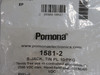 Pomona 1581-2 Panel-Mount Banana Jack 2500VDC 30VAC/60VDC Red 10-Pack NWB