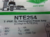 NTE NTE254 Darlington Transistor 4A 80V NEW
