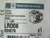 Telemecanique LRD-06 Bimetallic Overload Relay 1-1.6A 600V BOX DAMAGE NEW