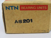 NTN AS201 Insert Bearing with Set Screw 40mm OD 12mm ID 12mm Outer Race W NEW