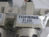 Topring 51.220 Combination Filter/Regulator + Lubricator 1/4" NPT NO GAUGE NEW