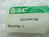 SMC QCAPP109 Quick Connector Fitting 1/4" Female Plug NWB