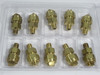 Spraying Systems 1/8TT+U8001 Brass Unijet Nozzle 1/8" NPT 10-Pack NEW