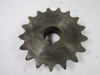 Generic H80-17-1-1/2 Roller Chain Sprocket 1-1/2" ID 17T 80C 4" OD USED