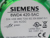 Siemens 8WD4420-5AC Continuous Light Element Green 24VAC/DC 70mm D USED