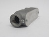 Thomas & Betts CILBA-3/4 Iberville Aluminum Conduit Body w/ Cover 3/4" Hub USED