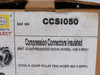 Hubbell CCSI050 EMT Compression Connector 1/2" Lot of 36 NEW