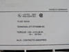 Siemens 3TF6844-0CF71 Vacuum Contactor 110-132V 50/60Hz 4NO 4NC NEMA 6 USED