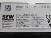 SEW-Eurodrive MM30D-503-00 Drive Inverter 3kW/5HP 3Ph 0-500V 7.3A 2-120Hz USED