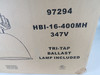 RAB HBI-16-400MH-347V 16" High Bay Fixture Assembly w/Bulb 400W DMG BOX NEW