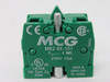 MCB MB2-BE-101 Green Contact Block 10A@240V 1NO USED