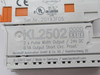 Beckhoff KL2502 Digital Output Bus Terminal 2-Channel 24VDC 0.1A NEW