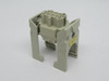 Harting HAN-ES-6F Press Female Connector Insert w/ Housing 6 Contacts 600V USED