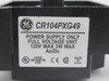 General Electric CR104PXG49 Pilot Light Transformer Unit 120VAC/DC 3W w/LED USED