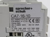 Sprecher + Schuh CA7-16-10-120 Contactor 110V@50Hz 120V@60Hz 3P 1NO USED