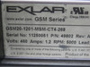 Exlar GSM20-1201-MSM-CT4-268 Linear Actuator 2" Frame 12" Stroke 5000RPM USED